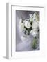 White Peonies in a Vase-Anna Miller-Framed Photographic Print