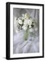 White Peonies in a Vase-Anna Miller-Framed Photographic Print