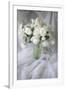 White Peonies in a Vase-Anna Miller-Framed Photographic Print