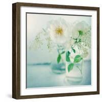 White Peonies-Sarah Gardner-Framed Photographic Print