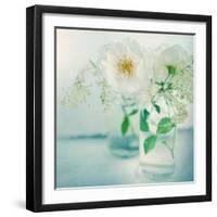 White Peonies-Sarah Gardner-Framed Photographic Print