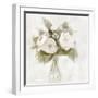 White Peonies-Kimberly Allen-Framed Art Print