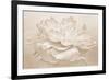 White Peony-Cora Niele-Framed Photographic Print