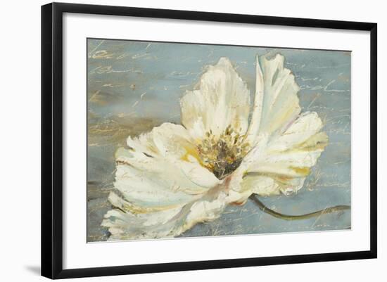 White Peony-Patricia Pinto-Framed Art Print