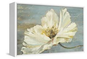 White Peony-Patricia Pinto-Framed Stretched Canvas