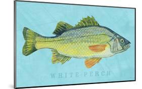 White Perch-John Golden-Mounted Art Print