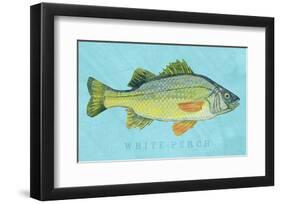 White Perch-John Golden-Framed Giclee Print