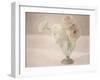 White Persian Buttercups Posy-Cora Niele-Framed Photographic Print