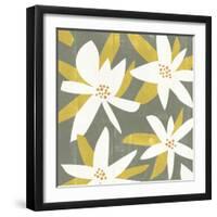 White Petals I-Melissa Wang-Framed Art Print