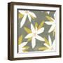 White Petals II-Melissa Wang-Framed Art Print