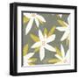 White Petals II-Melissa Wang-Framed Art Print