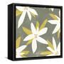 White Petals II-Melissa Wang-Framed Stretched Canvas