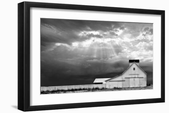 White Picket Fence-Trent Foltz-Framed Giclee Print