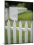 White Picket Fence-null-Mounted Photographic Print