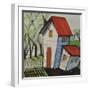 White Picket-Tim Nyberg-Framed Giclee Print