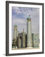 White Pigeons Fly Around the Shrine of Hazrat Ali, Mazar-I-Sharif, Afghanistan-Jane Sweeney-Framed Photographic Print