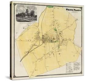 White Plains, New York, c.1868-Frederick W^ Beers-Stretched Canvas
