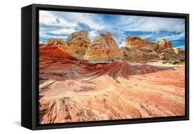 White Pocket Area of Vermilion Cliffs National Monument-lucky-photographer-Framed Stretched Canvas