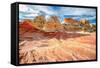 White Pocket Area of Vermilion Cliffs National Monument-lucky-photographer-Framed Stretched Canvas