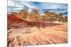 White Pocket Area of Vermilion Cliffs National Monument-lucky-photographer-Mounted Photographic Print