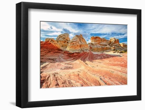 White Pocket Area of Vermilion Cliffs National Monument-lucky-photographer-Framed Photographic Print