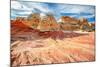 White Pocket Area of Vermilion Cliffs National Monument-lucky-photographer-Mounted Photographic Print