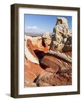 White Pocket, Vermilion Cliffs National Monument, Arizona, USA-Charles Crust-Framed Photographic Print