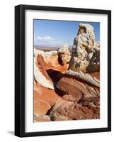 White Pocket, Vermilion Cliffs National Monument, Arizona, USA-Charles Crust-Framed Photographic Print