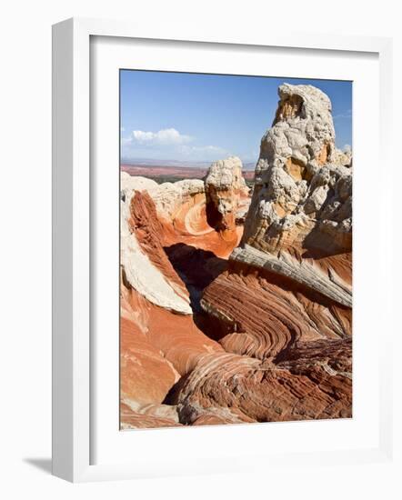 White Pocket, Vermilion Cliffs National Monument, Arizona, USA-Charles Crust-Framed Photographic Print