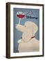 White Poodle Winery-Ryan Fowler-Framed Art Print