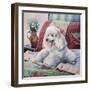 White Poodle-Jenny Newland-Framed Giclee Print