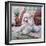 White Poodle-Jenny Newland-Framed Giclee Print