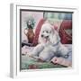 White Poodle-Jenny Newland-Framed Giclee Print