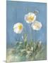 White Poppies II-Danhui Nai-Mounted Art Print