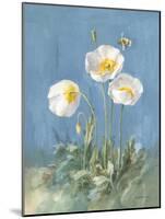 White Poppies II-Danhui Nai-Mounted Art Print