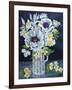 White Poppies, Marguerites and Philadelphus-Joan Thewsey-Framed Giclee Print