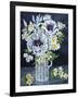 White Poppies, Marguerites and Philadelphus-Joan Thewsey-Framed Giclee Print