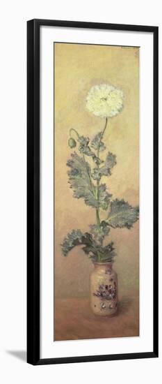 White Poppy, 1883-Claude Monet-Framed Giclee Print