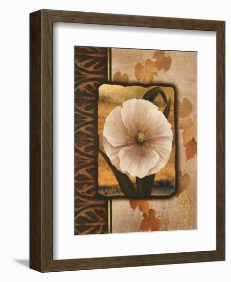 White Poppy-TC Chiu-Framed Art Print