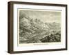 White Quartz Cliffs on the Awass Bogs-E. Jennings-Framed Giclee Print