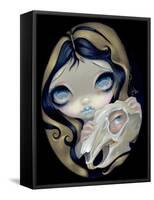 White Rabbit Resurrected-Jasmine Becket-Griffith-Framed Stretched Canvas