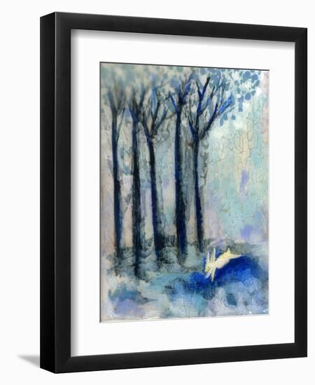 White Rabbit-Wyanne-Framed Premium Giclee Print