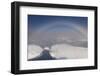 White rainbow over the ice, Arctic Ocean, Arctic, Norway, Scandinavia, Europe-G&M Therin-Weise-Framed Photographic Print