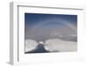 White rainbow over the ice, Arctic Ocean, Arctic, Norway, Scandinavia, Europe-G&M Therin-Weise-Framed Photographic Print