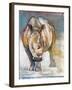 White Rhino, Ol Pejeta, 2018,-Mark Adlington-Framed Giclee Print