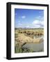 White Rhinoceros, Ceratotherium Simum, at Rest, Hluhluwe Umfolozi Game Reserve, South Africa-Ann & Steve Toon-Framed Photographic Print