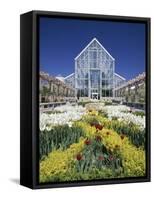 White River Gardens, Indianapolis, Indiana, USA-null-Framed Stretched Canvas