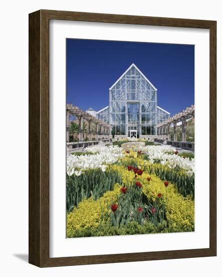 White River Gardens, Indianapolis, Indiana, USA-null-Framed Photographic Print