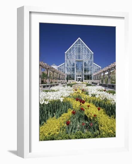 White River Gardens, Indianapolis, Indiana, USA-null-Framed Photographic Print