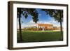 White River State Park, view of NCAA Headquarters, Indianapolis, Indiana, USA.-Anna Miller-Framed Photographic Print